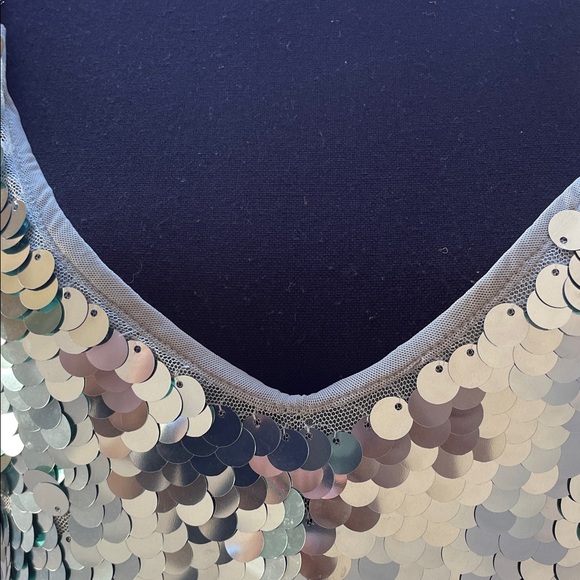 Free People Shimmering Green Sequin Dress - Picture 14 of 16